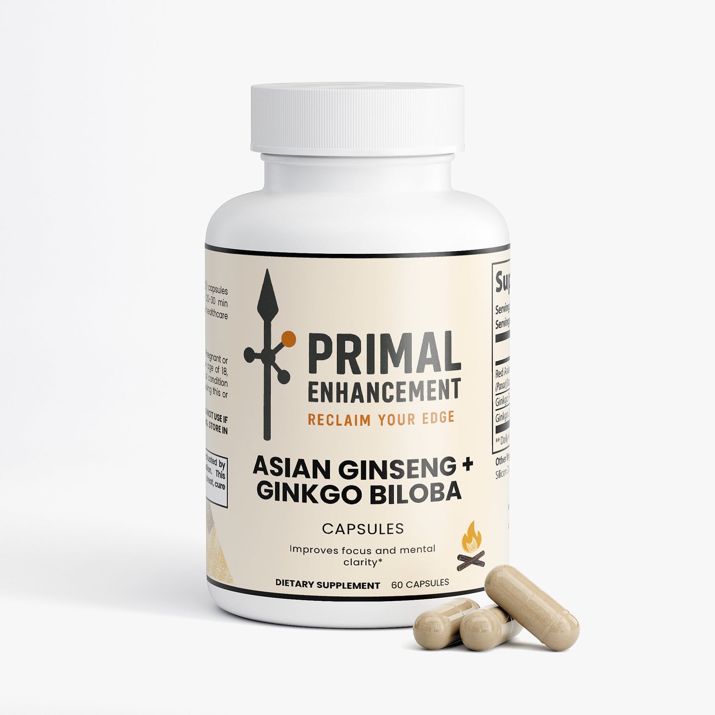 Asian Ginseng + Ginkgo Biloba