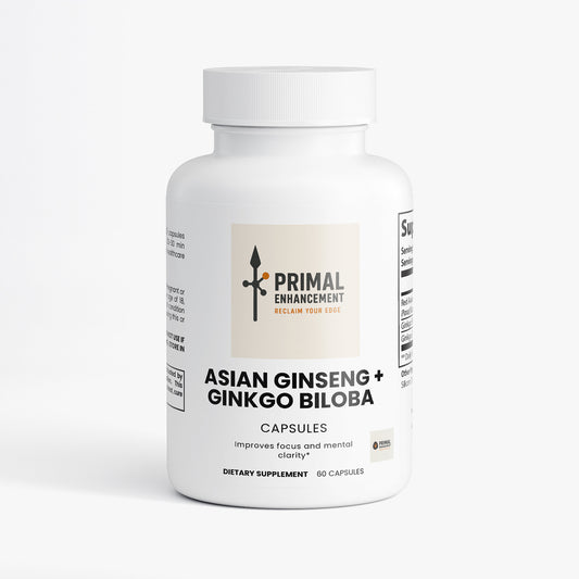 Asian Ginseng + Ginkgo Biloba
