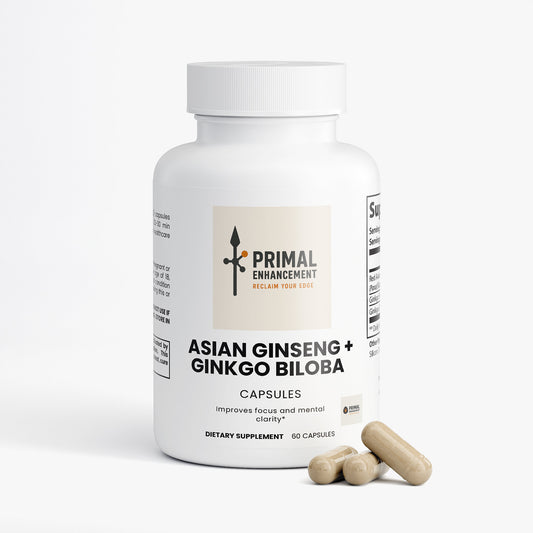 Asian Ginseng + Ginkgo Biloba