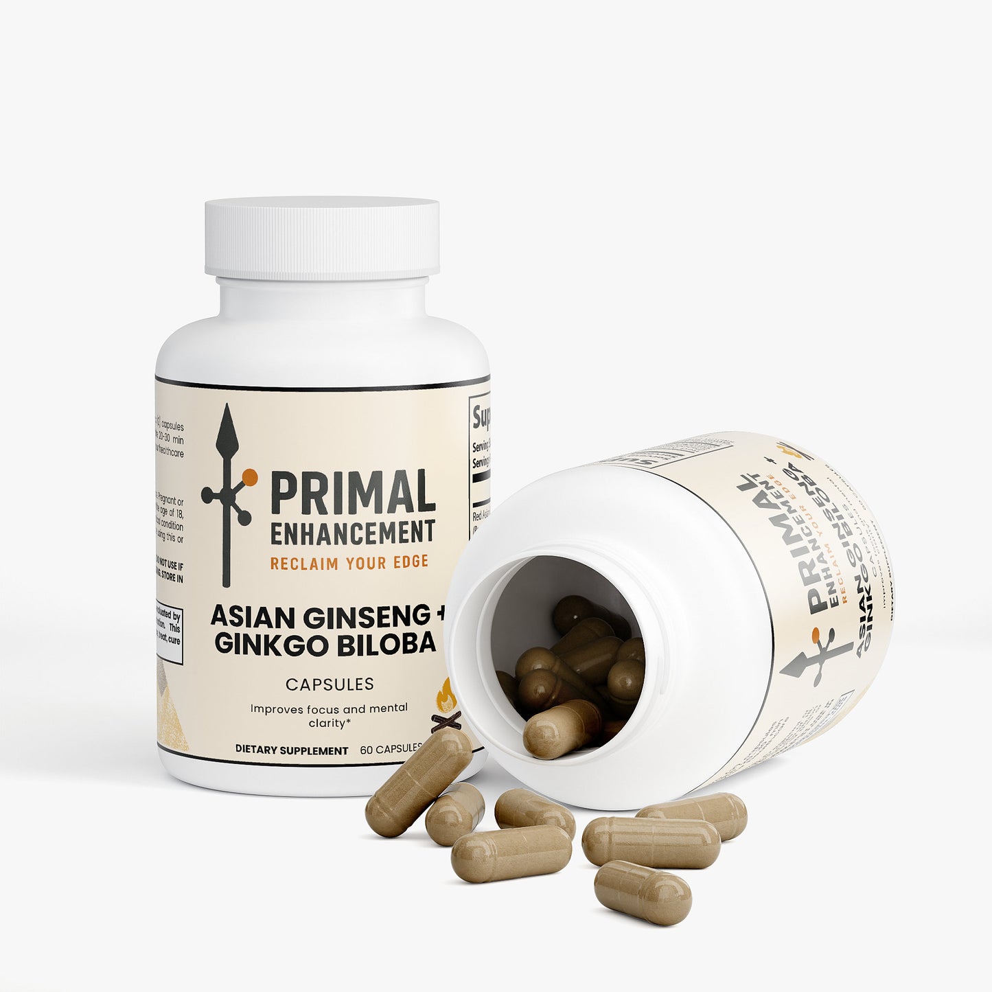 Asian Ginseng + Ginkgo Biloba