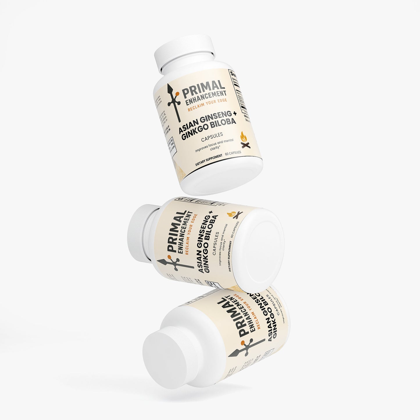 Asian Ginseng + Ginkgo Biloba