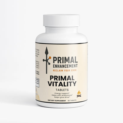 Testosterone Stack - Primal Vitality, Herbal Ashwagandha, and Irish Sea Moss